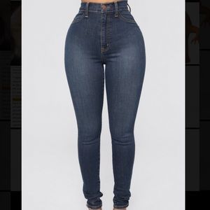 Fashion Nova Daredevil High Rise Skinny Jeans